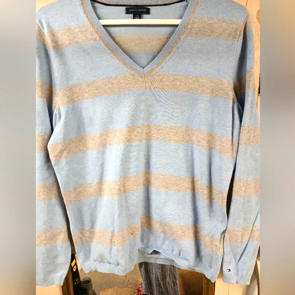Tommy Hilfiger L Women's striped Sweater